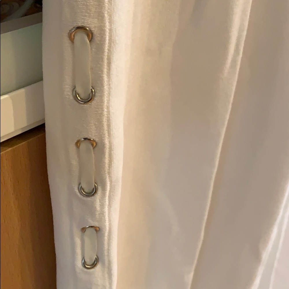 White float comfy pants sweat like